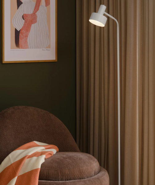 Nordlux Matis podna lampa bela