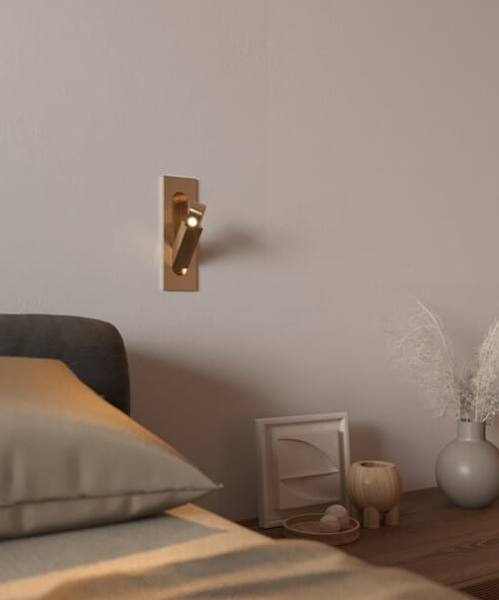 MaxLight LIBRA Antique Brass Zidna