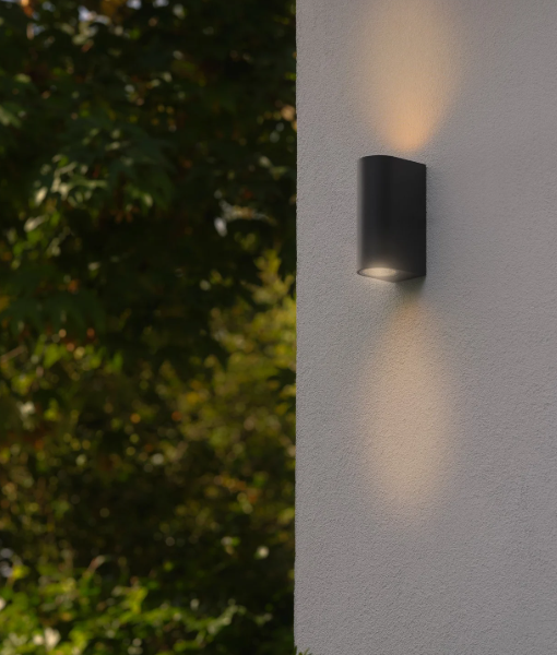 Nordlux Dion Double spoljašnja zidna lampa crna