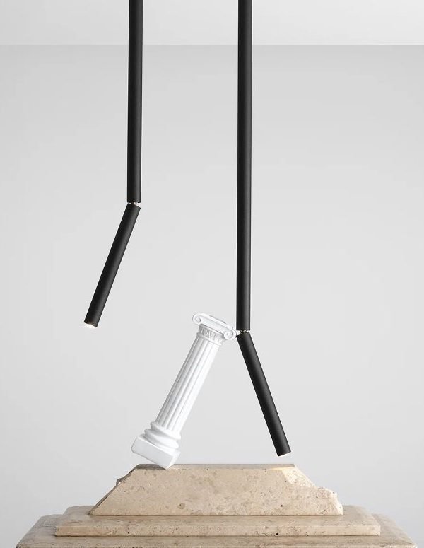 Artera STICK M Crna Plafonska