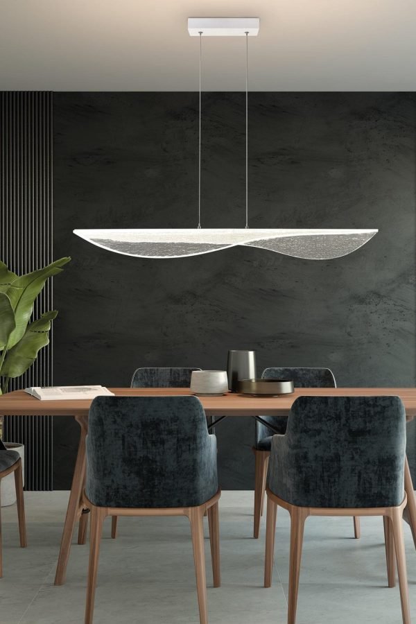 Mantra Bianca Visilica bela led 50W 3000K dimabilna
