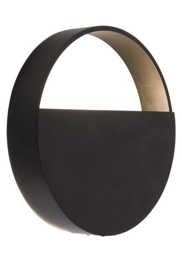 Shilo Omono zidna lampa crna (200 mm) 4000K
