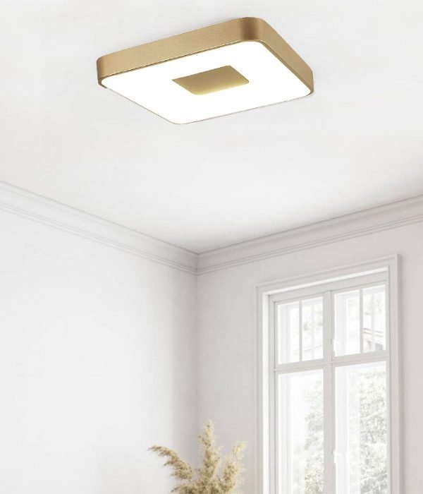 Mantra Coin Plafonska lampa zlatna led 100W 4000K dimabilna 4900lm