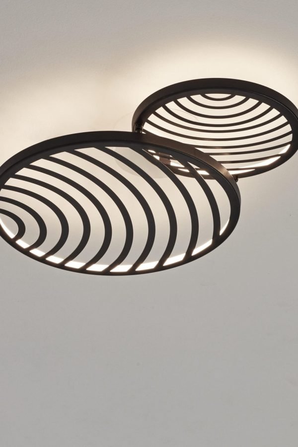 Mantra Collage Plafonska lampa crna led 30W 3000K