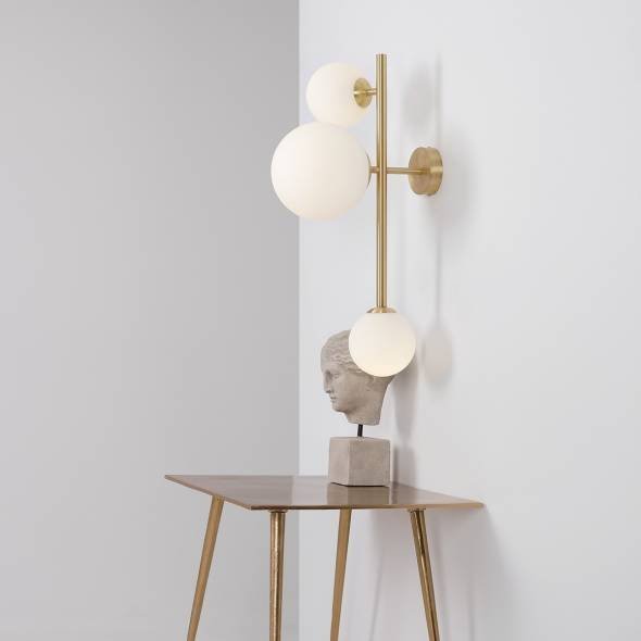 Artera DIONE 3 Brass Zidna