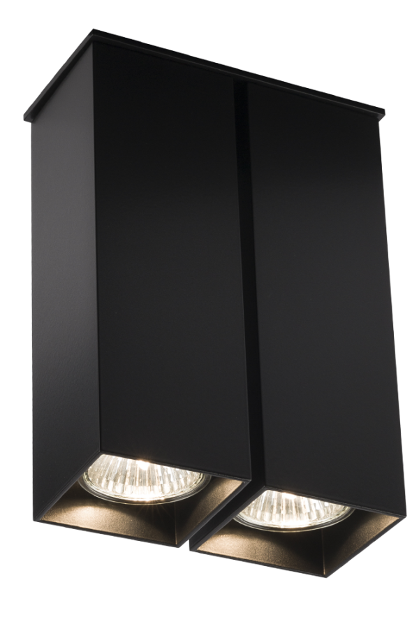 Shilo Toda nadgradna lampa crna (180 mm)