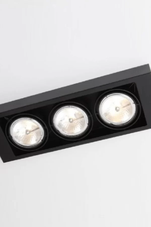Shilo Koga plafonska lampa crna (80 mm)