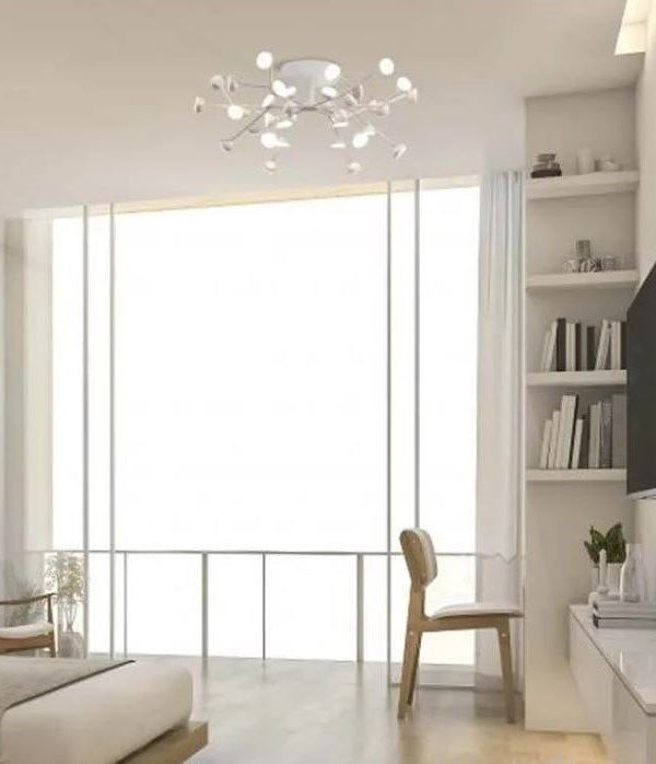 Mantra Adn Plafonska lampa bela led 72W 4600lm 3000K prečnik 66cm