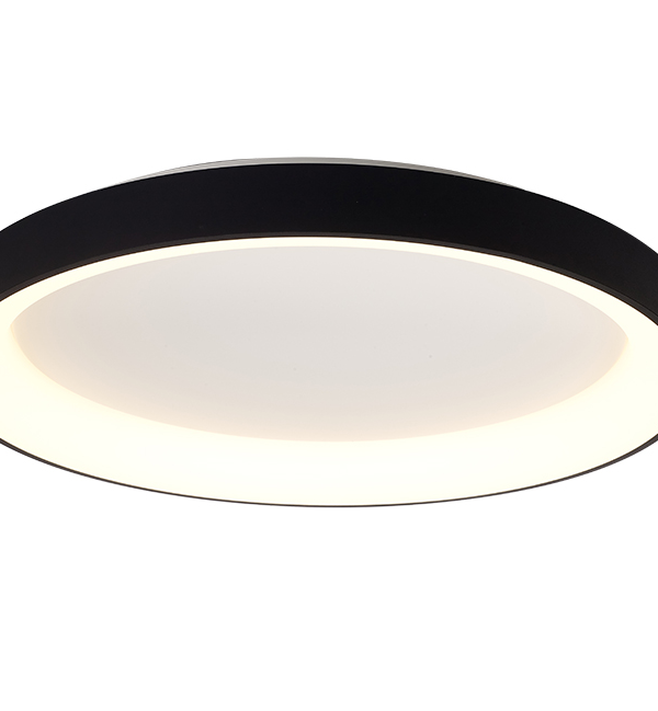 Mantra Niseko II Plafonska lampa crna led 75W 4000K dimabilna