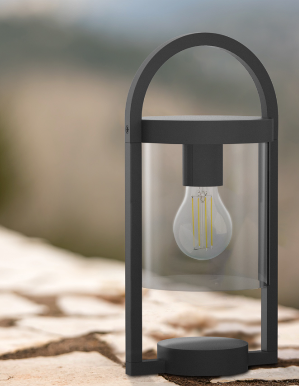 Mantra Maya Zidna lampa siva 1xE27 20W 35.5cm