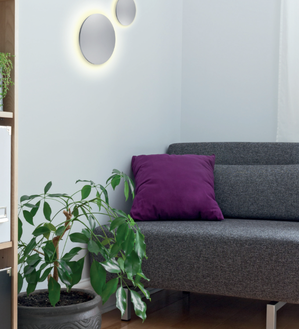 Mantra Bora Bora Zidna lampa bela led 6W 2700K 13.5cm