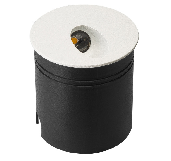 Mantra Aspen Fasadna lampa bela pesak led 3W 3000K visina 8.5cm