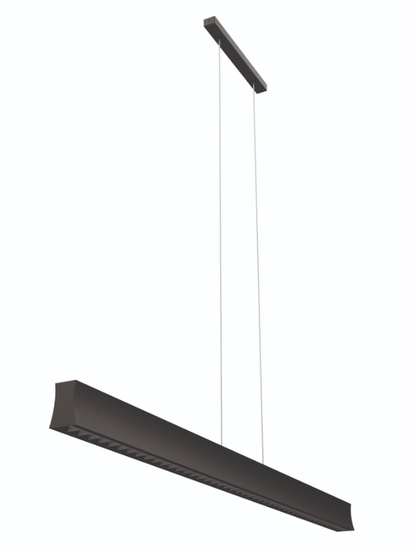 Mantra Hanok linearna lampa LED 38W 4000K 50° crna