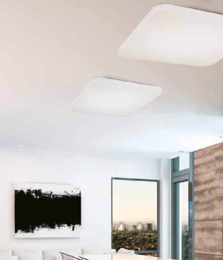 Mantra Quatro Ii Plafonska lampa bela led 30W 2000lm 5000K prečnik 30cm