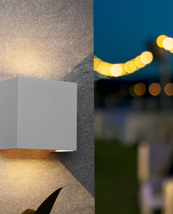 Mantra Davos Fasadna lampa bela led 20W 2700K dimabilna