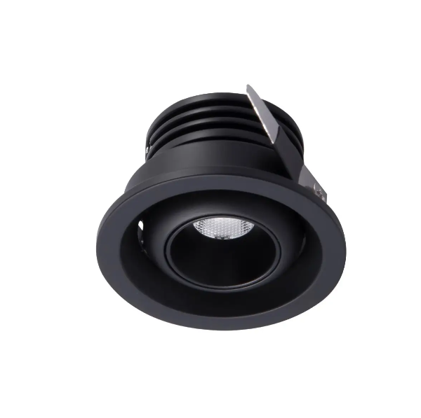 Mantra Neptuno Ugradna lampa crna led 3W 3000K