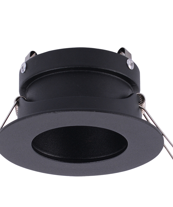 Mantra Guincho GU10 Ugradna lampa crna 1xGU10 10W