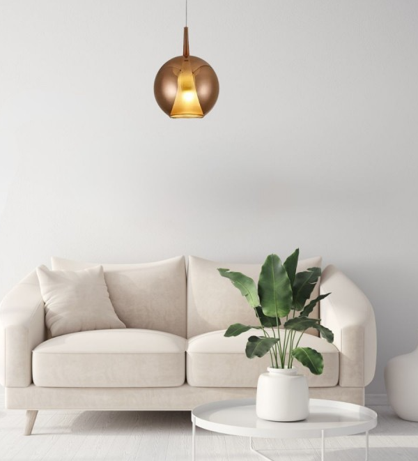 Mantra Elsa Visilica bakar 1xE27 20W prečnik 25cm