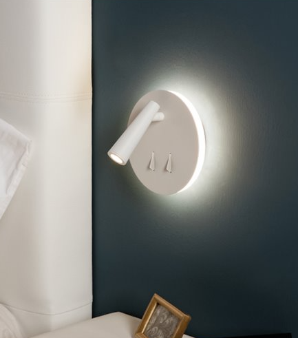 Mantra Cayman Zidna lampa bela led 3+6W 3000K