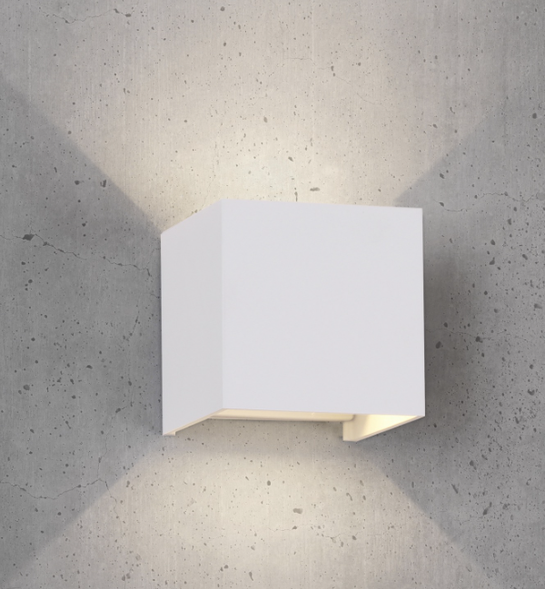 Mantra Davos Fasadna lampa bela pesak led 12W 3000K