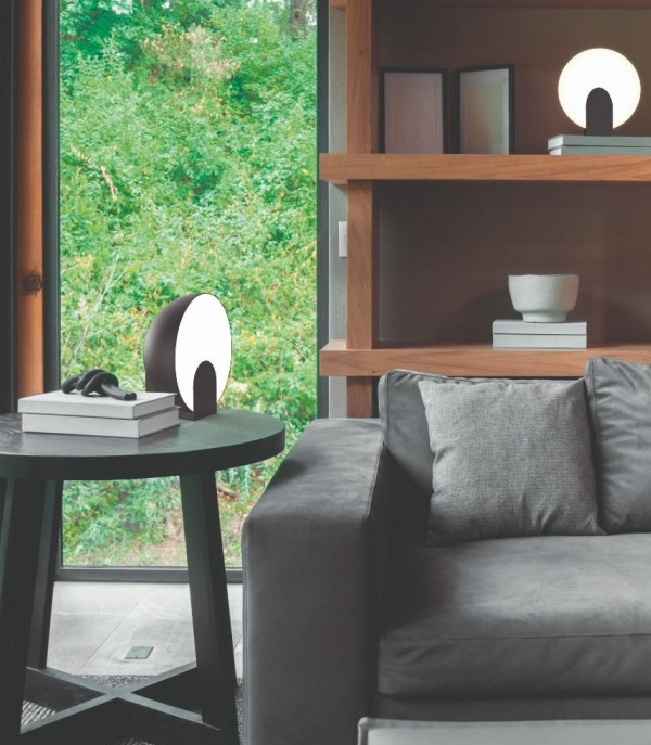 Mantra Oculo Stona lampa crna led 12W 3000K