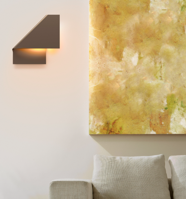 Mantra Luppi zidna lampa siva 37.5x37.5cm