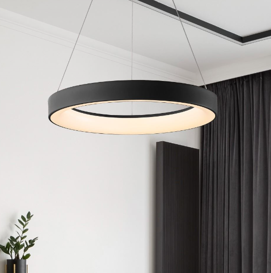 Mantra Niseko II Visilica crna led 30W 4000K dimabilna