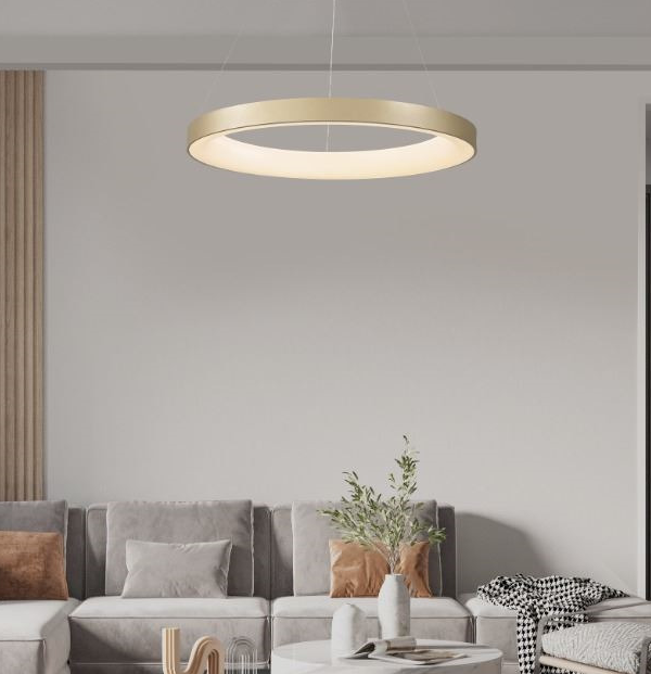 Mantra Niseko II Visilica zlatna led 30W 4000K dimabilna