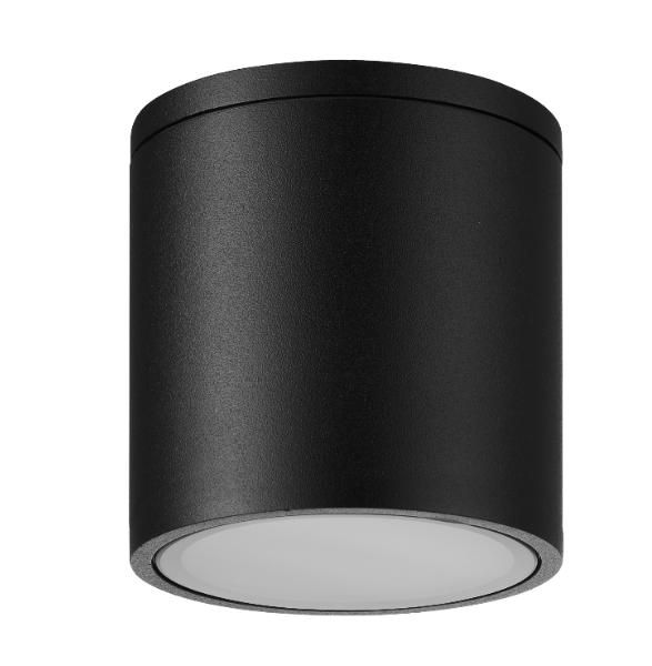 Mantra Kandanchu Plafon lampa crna 1xGU10 10W prečnik 9cm