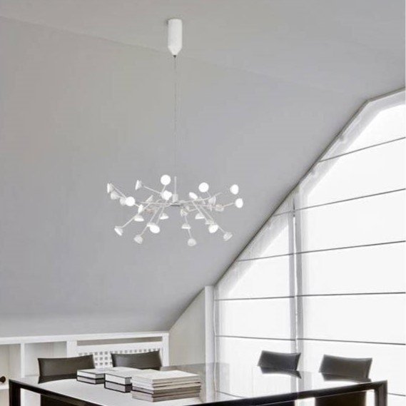 Mantra Adn Visilica bela led 72W 4450lm 3000K prečnik 66cm