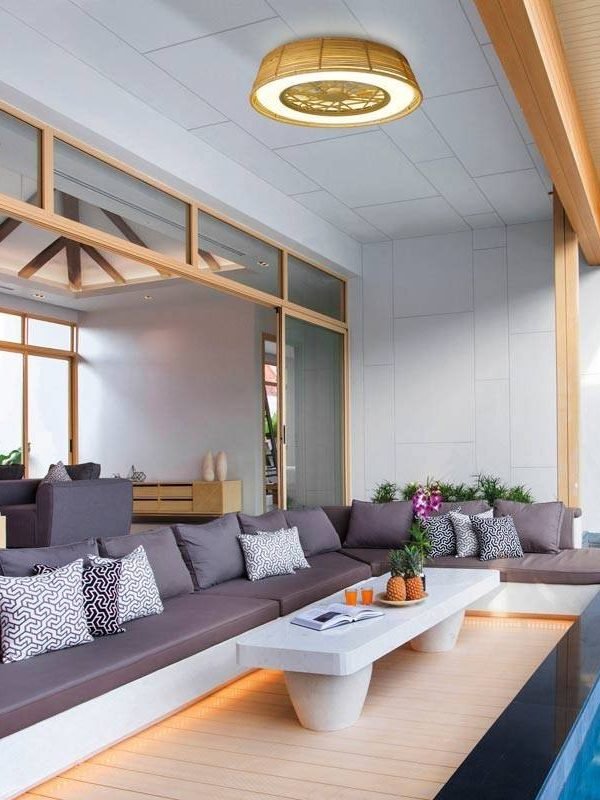 Mantra Indonesia Ventilator ratan led 55W 4000K dimabilni