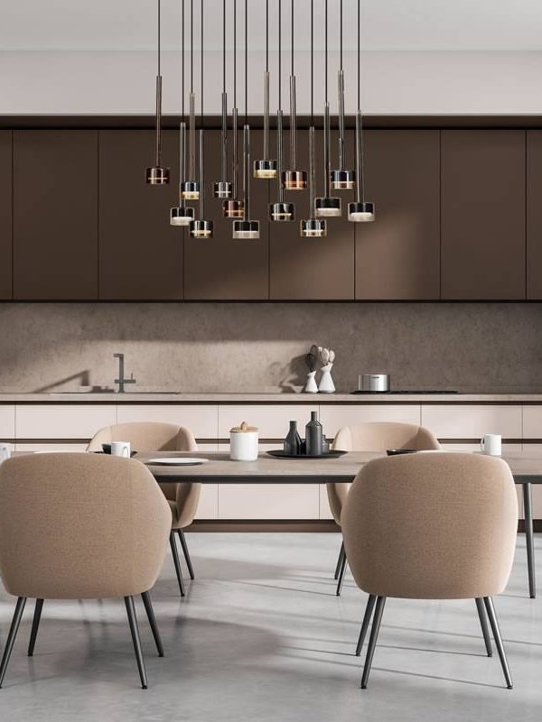 Mantra Tonic Visilica raznobojna 14xGX53 12W prečnik 90cm