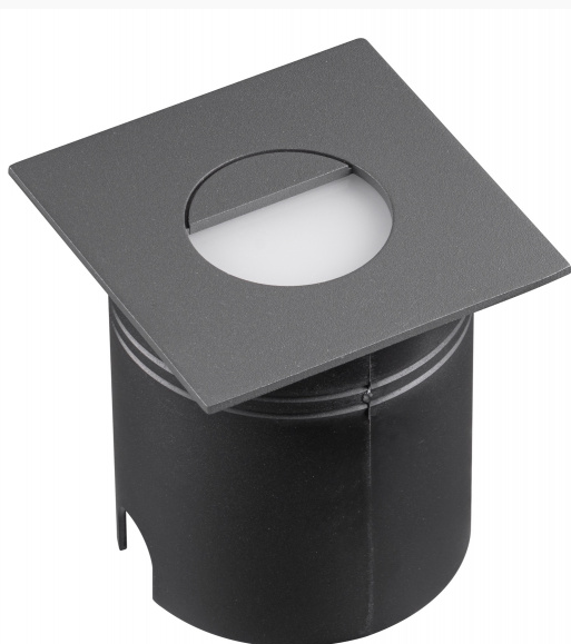 Mantra Aspen Fasadna lampa tamno siva led 3W 3000K visina 8.4cm prečnik 8.4cm