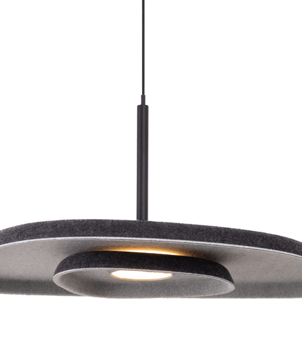 MaxLight Deux visilica crno siva