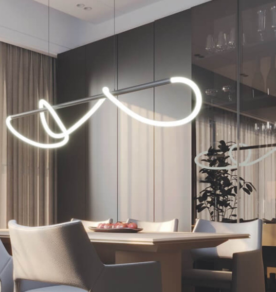 MaxLight LAGUNA Crna Visilica