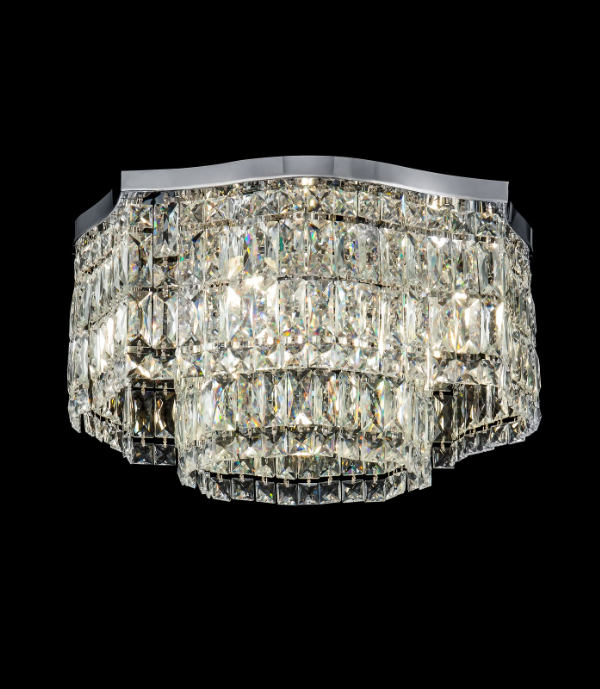 Maytoni Dune plafonska lampa hrom-staklo E14x6 60W