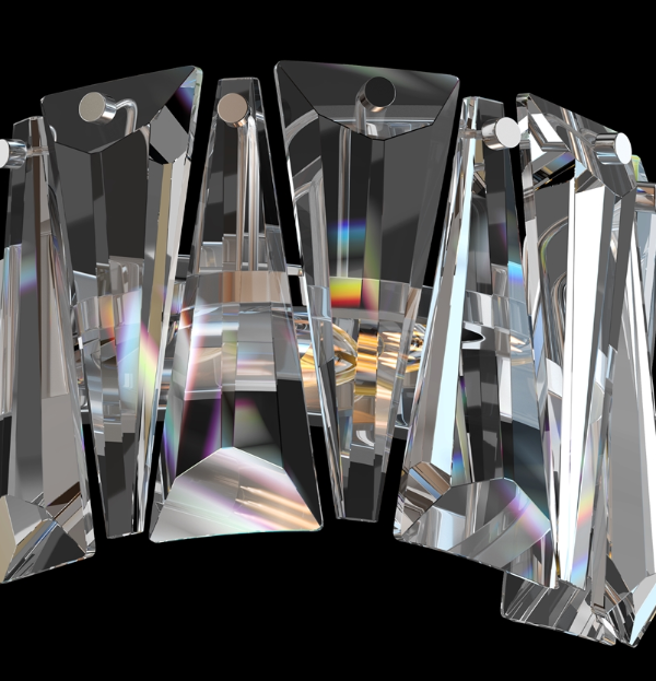 Maytoni Puntes zidna lampa hrom-staklo E14x1 60W