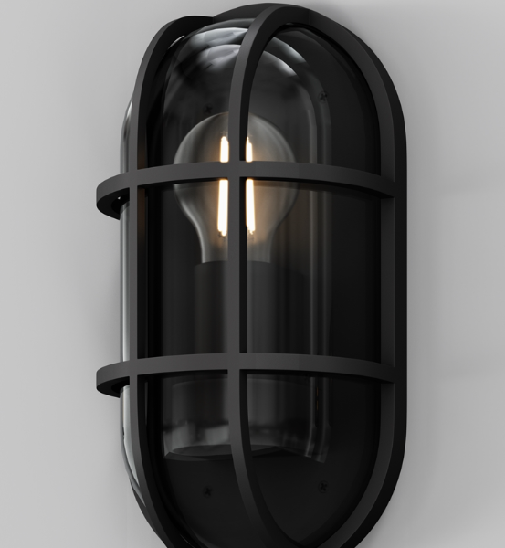 Maytoni Candle spoljašnja zidna lampa grafitna 15W