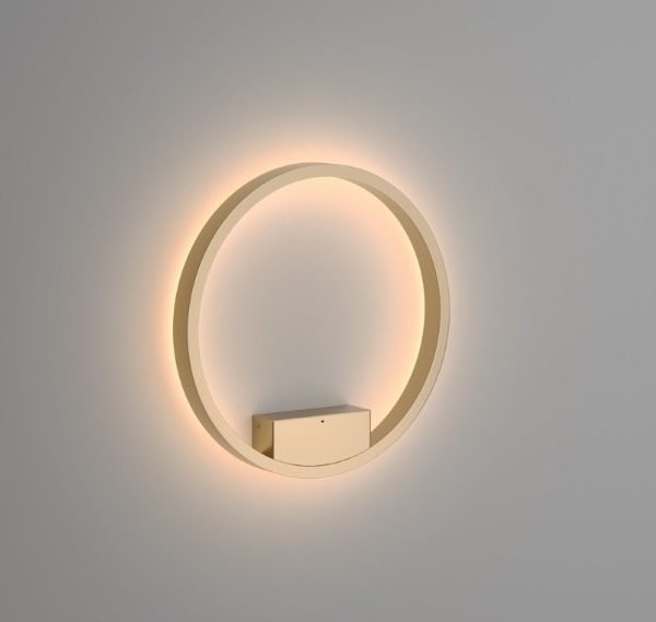 Maytoni Rim zidna lampa mesing-bela 3000K 25W
