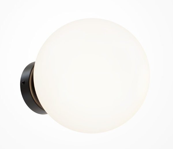 Maytoni Basic form unutrašnja zidna lampa crna 40W