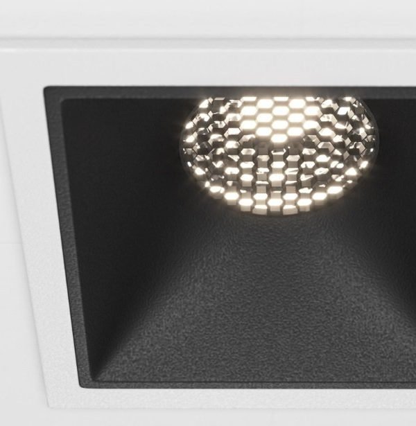 Maytoni ALFA LED Bela - Crna Ugradna