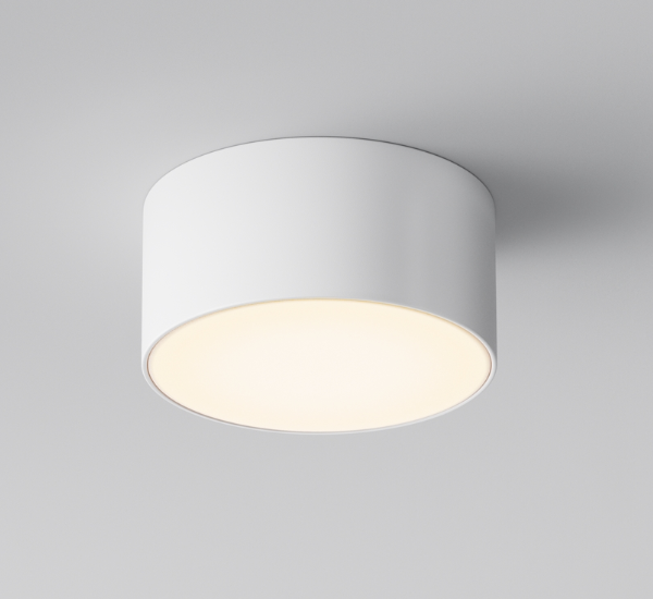 Maytoni Zon IP spoljašnja plafonska lampa bela 3000K 15W