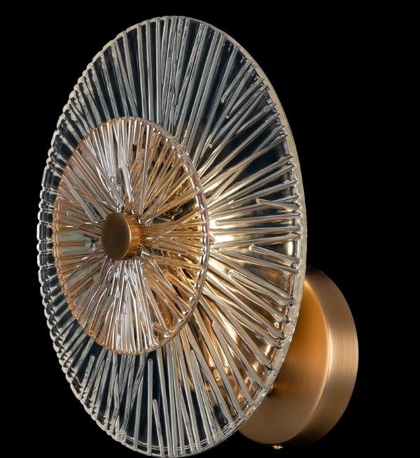 Maytoni Aster unutrašnja zidna lampa zlatna 40W