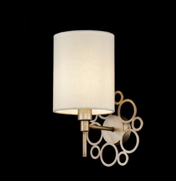 Maytoni Anna unutrašnja zidna lampa zlatna 40W