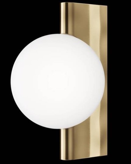 Maytoni Avant-garde zidna lampa mesing-bela G9x1 25W