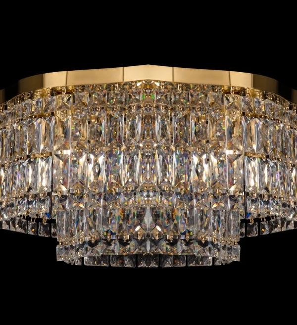 Maytoni Dune plafonska lampa zlatna-staklo E14x6 60W