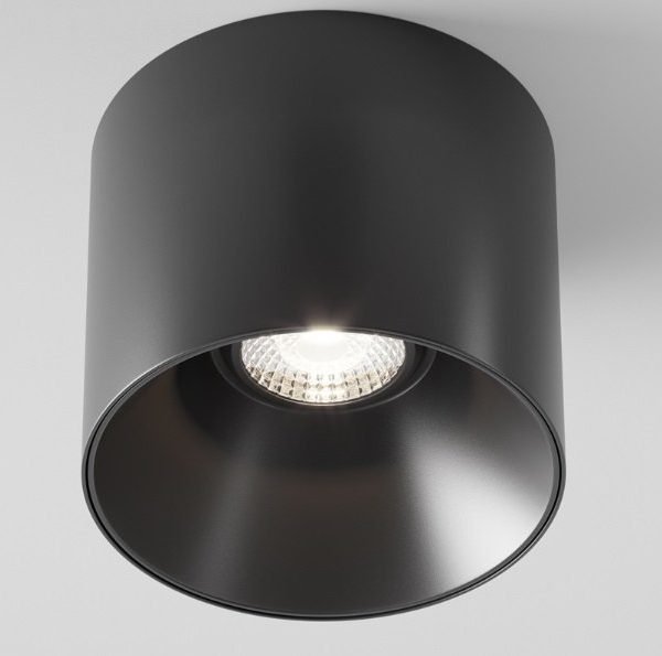 Maytoni ALFA LED Crna Plafonska