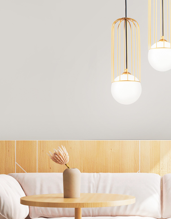 Maytoni Telford unutrašnja visilica zlatna 60W