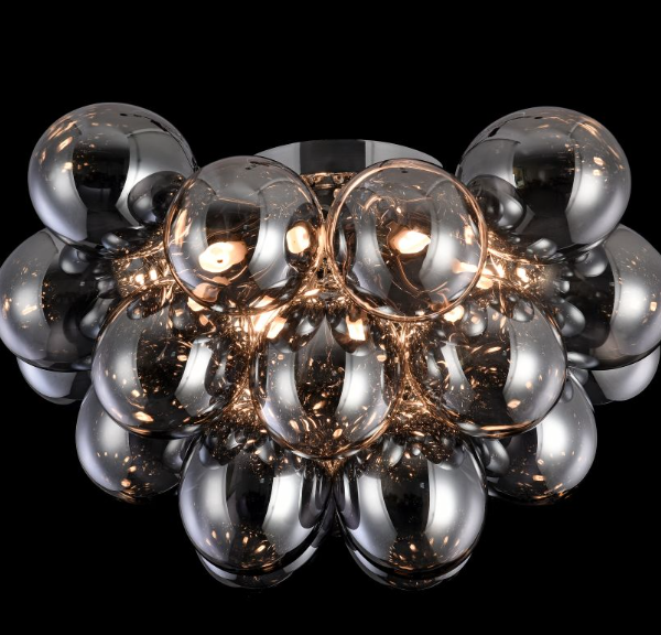 Maytoni Balbo plafonska lampa nikl-dim staklo G9x8 28W