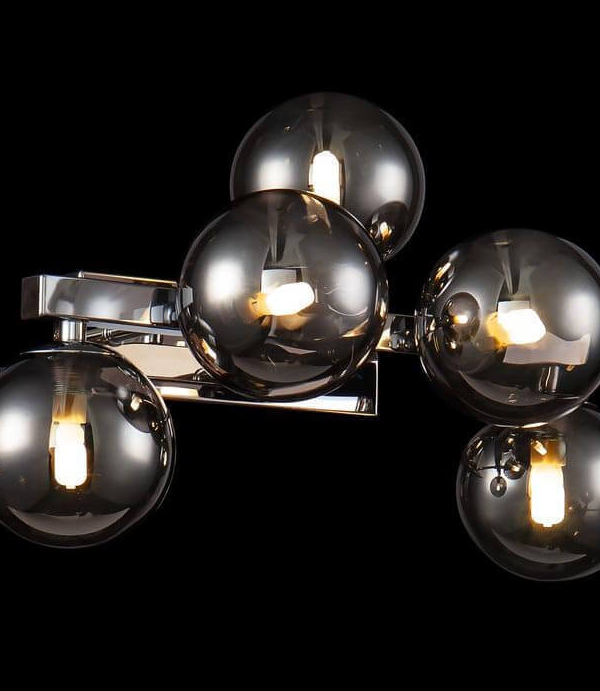 Maytoni Dallas zidna lampa metal-dim staklo 28W